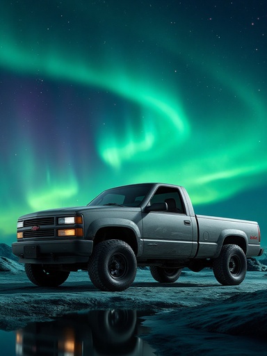 Aurora-lit Night Sky - 무료 다운로드 가능한 Natural Phenomenon