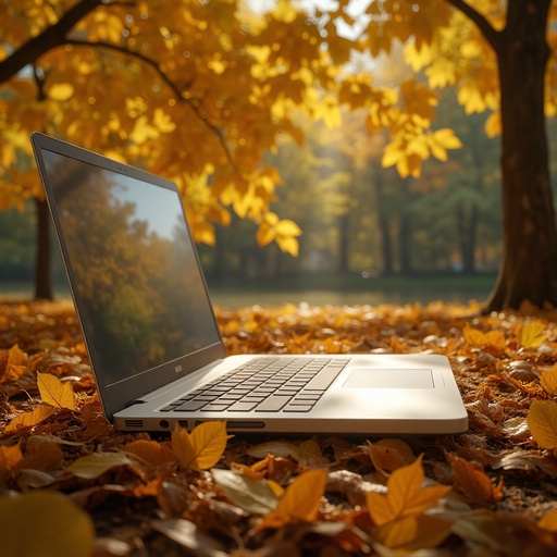 秋の葉と日差しの背景 - 무료 다운로드 가능한 自然背景