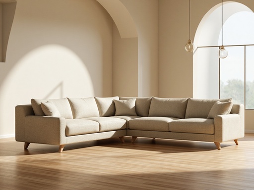 부드러운 곡선의 방 - 무료 다운로드 가능한 실내