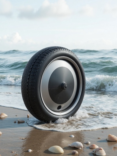 Ocean Waves and Overcast Sky - 무료 다운로드 가능한 Natural Scenery