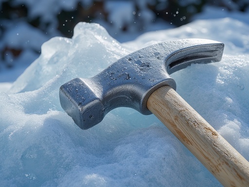 얼음 조각 배경 - 무료 다운로드 가능한 겨울 테마