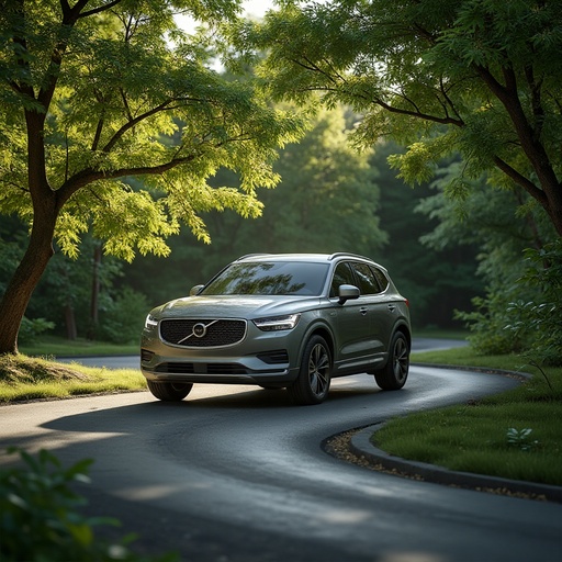 Tree-lined Road in Early Evening Glow - 무료 다운로드 가능한 Natural Scenery