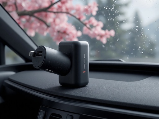 春の雨と桜の車内 - 무료 다운로드 가능한 車内