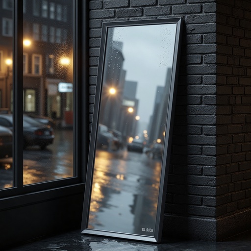 Rainy City Wall and Reflection - 무료 다운로드 가능한 Urban Landscape