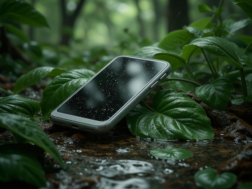 비에 젖은 숲 - 무료 다운로드 가능한 자연