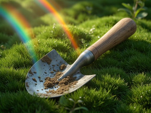 Rainbow Sky with Lush Grass - 무료 다운로드 가능한 Nature