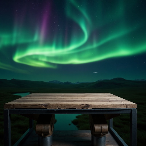 오로라 밤하늘 - 무료 다운로드 가능한 자연