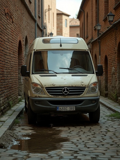 오래된 마을의 자갈 골목 - 무료 다운로드 가능한 도시 배경