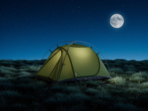 月明かりの野原 - 무료 다운로드 가능한 自然