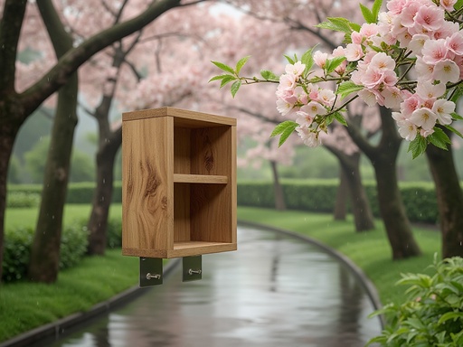 Cherry Blossom Path with Spring Rain - 무료 다운로드 가능한 Nature