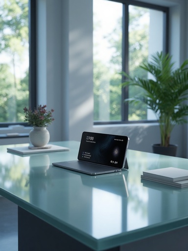 現代のオフィスデスク - 무료 다운로드 가능한 オフィス環境