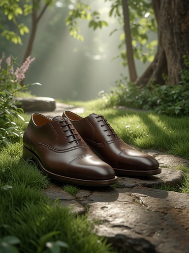 Stone Pathway with Garden and Mist - 무료 다운로드 가능한 Natural Scenery