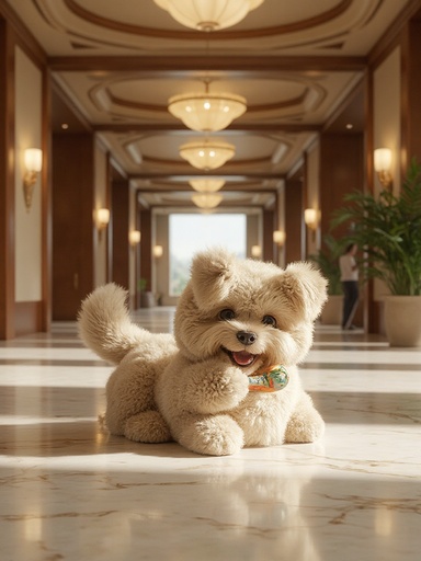 Luxurious Hotel Lobby - 무료 다운로드 가능한 Interior Space