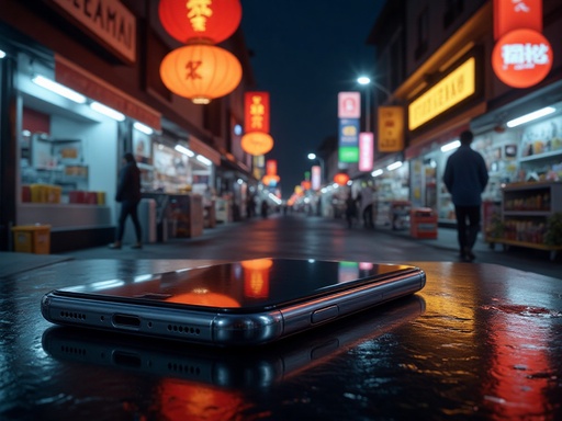 Urban Night Market Street - 무료 다운로드 가능한 Urban Landscape