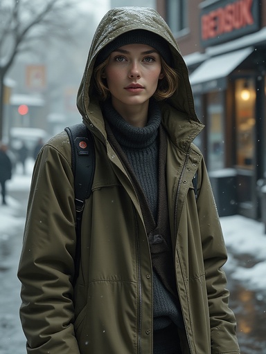 Winter Street - 무료 다운로드 가능한 Urban Environment