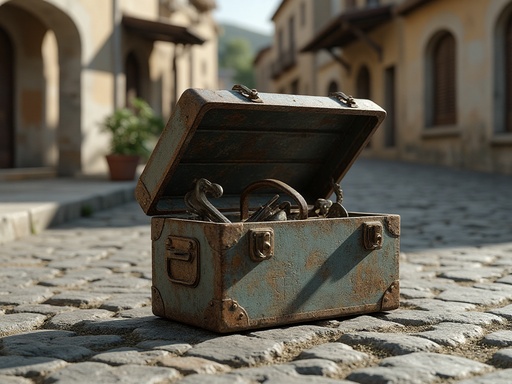 역사적인 건축물과 자갈길 - 무료 다운로드 가능한 역사적 배경