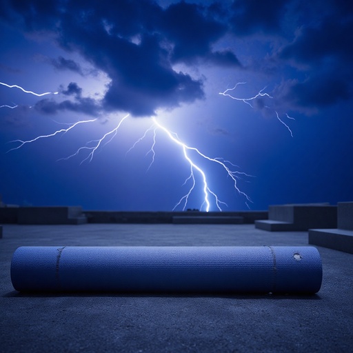 Lightning-Streaked Night Sky - 무료 다운로드 가능한 Natural Scenery