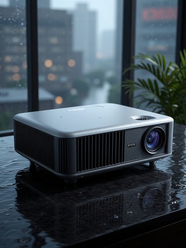 비에 젖은 도시 풍경 - 무료 다운로드 가능한 도시 배경