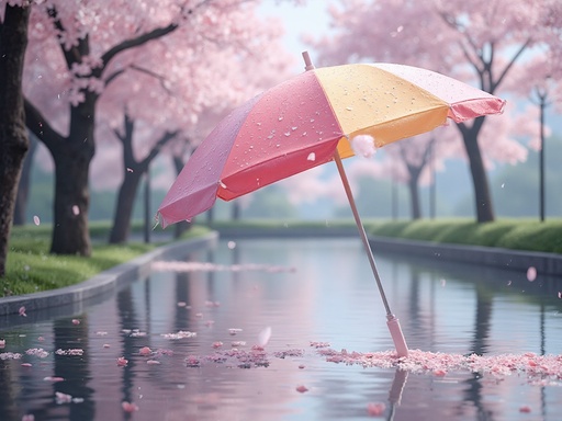 桜のあるビーチ - 무료 다운로드 가능한 屋外風景