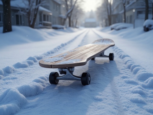 Snowy street - 무료 다운로드 가능한 Urban landscape