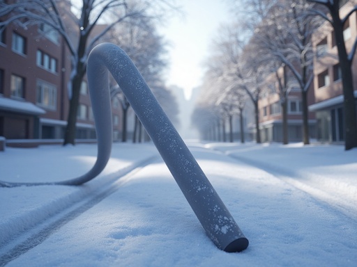 Snowy Street - 무료 다운로드 가능한 Nature, Urban
