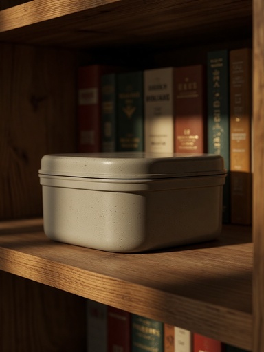 빈티지 나무 책장 - 무료 다운로드 가능한 가구