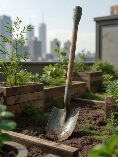 Urban rooftop garden - 무료 다운로드 가능한 Outdoor setting