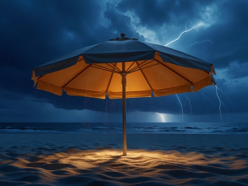 嵐のビーチ - 무료 다운로드 가능한 自然