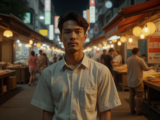 ナイトマーケット通り - 무료 다운로드 가능한 都市の通り