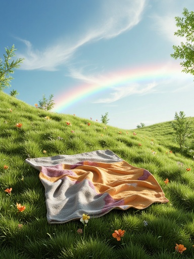 Grass with rainbow - 무료 다운로드 가능한 Outdoor