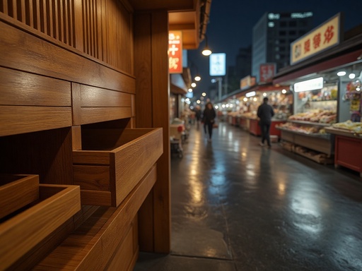 夜市通り - 무료 다운로드 가능한 都市の通り