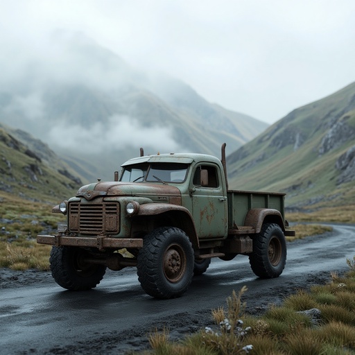 안개 낀 계곡 - 무료 다운로드 가능한 자연 경관