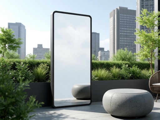 都市の屋上庭園 - 무료 다운로드 가능한 都市の風景