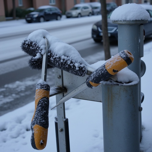 눈 내리는 거리 - 무료 다운로드 가능한 자연, 도시