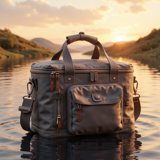 호수의 황금빛 노을 - 무료 다운로드 가능한 자연 풍경