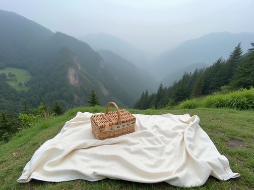 안개 낀 계곡 - 무료 다운로드 가능한 자연