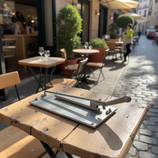 French café terrace - 무료 다운로드 가능한 Outdoor setting