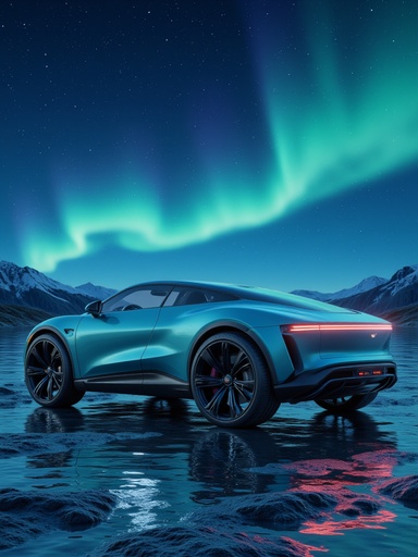 Aurora-lit night sky - 무료 다운로드 가능한 Natural scenery