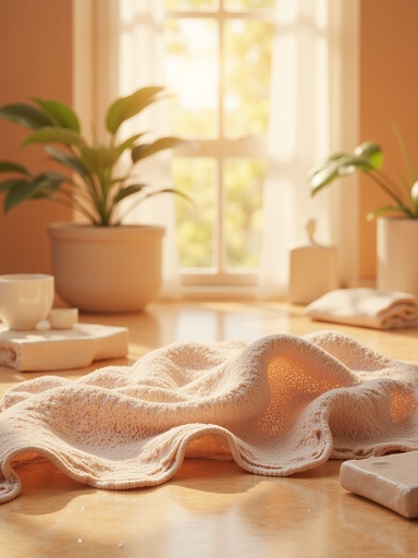 黄金の夕日の部屋 - 무료 다운로드 가능한 インテリア