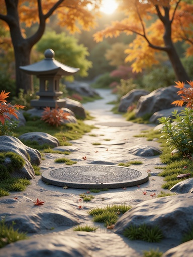 伝統的な日本庭園 - 무료 다운로드 가능한 庭園