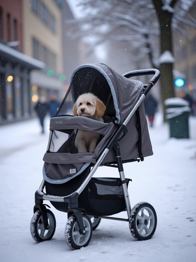 겨울 눈 내리는 거리 - 무료 다운로드 가능한 도시 환경