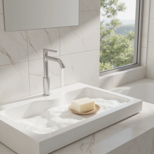 Modern Office Bathroom - 무료 다운로드 가능한 Interior Design