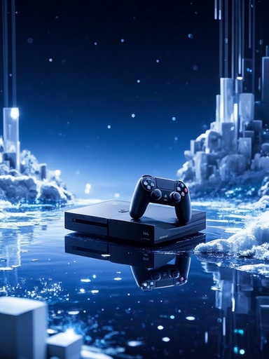 추상 디지털 풍경 - 무료 다운로드 가능한 디지털 아트