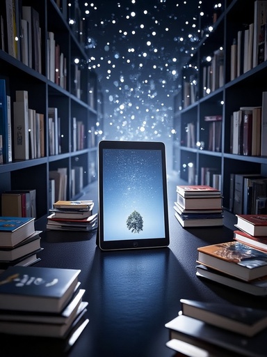 무한한 도서관 - 무료 다운로드 가능한 상업적 포스터