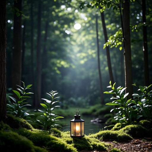 Tranquil forest clearing - 무료 다운로드 가능한 Nature