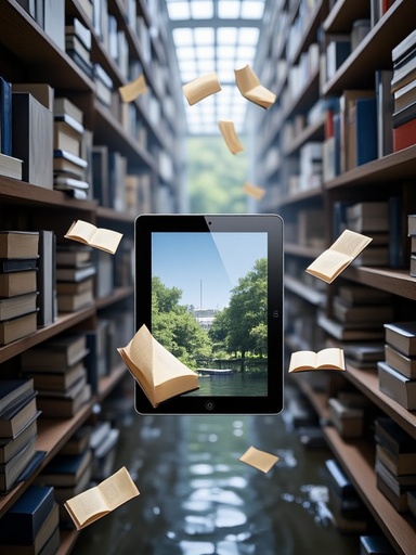 Infinite Library - 무료 다운로드 가능한 Commercial Poster