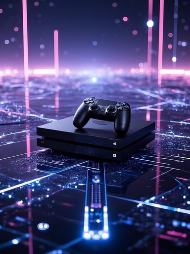 초현실적 디지털 풍경 - 무료 다운로드 가능한 디지털 아트