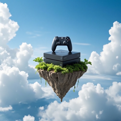 空に浮かぶ島 - 무료 다운로드 가능한 シュールな風景