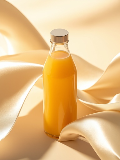 クリーム色のサテンリボン - 무료 다운로드 가능한 ファブリック背景