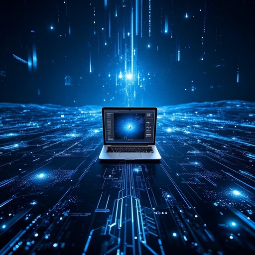 Field of binary code and circuitry patterns - 무료 다운로드 가능한 Technological background